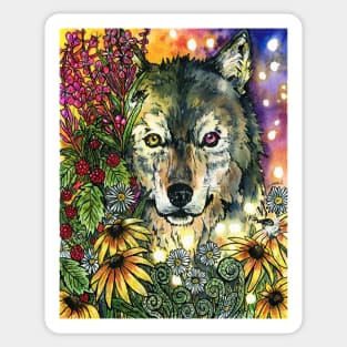 Beauty in the Beast (Wolf) Sticker